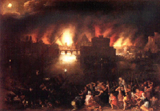 The Greek Army Destroys Troy