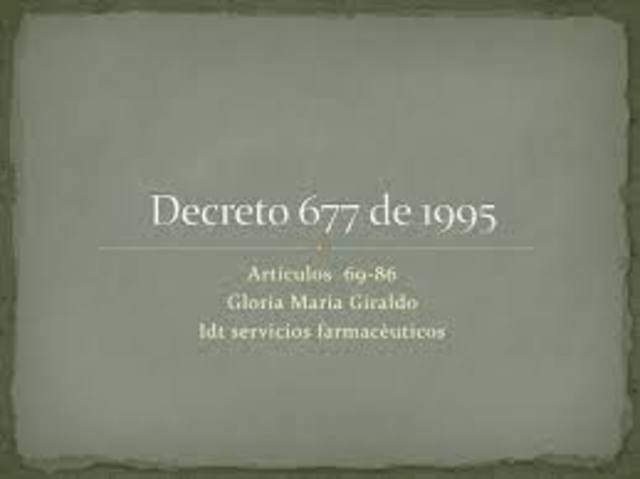 decreto 677 de 1995