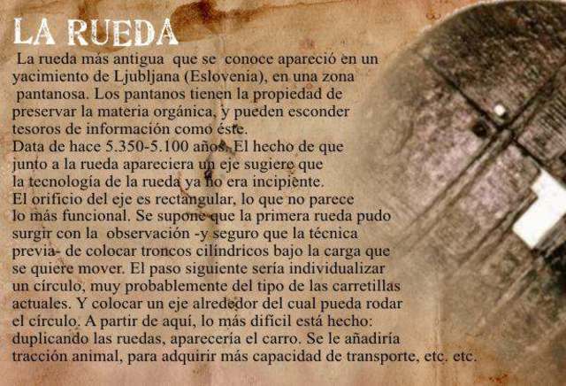 Descubrimiento de la Rueda