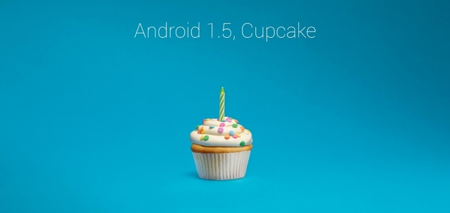 Android 1.5 "Cupcake"