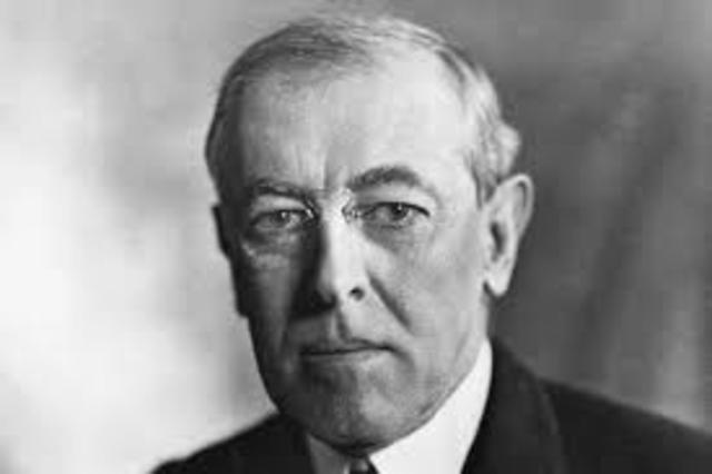 President Wilson elected second term