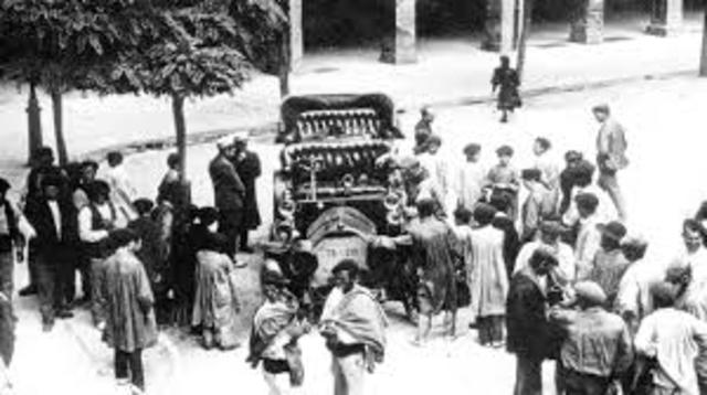 Primer grupo organizado de turistas