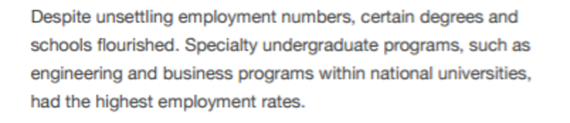 Education Affecting Job Opporunities