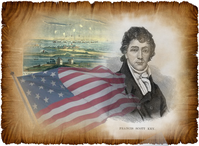 The writing of the Star-Spangled Banner