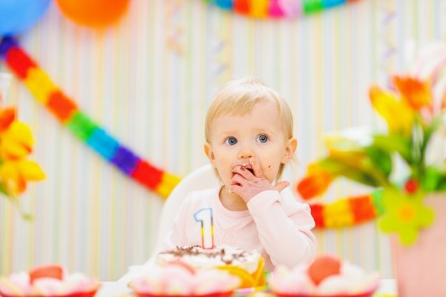 My first birthday party