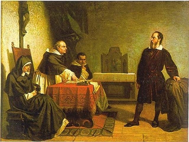 Galileo se enfrenta a la inquisición