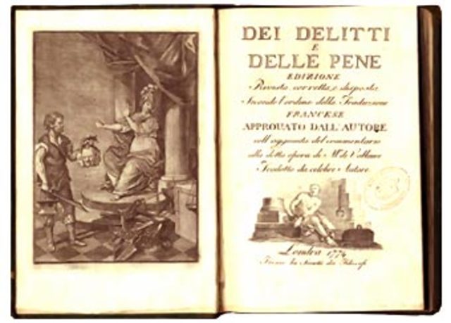 "Los delitos y penas "