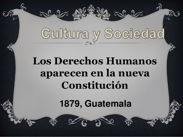 Ley Constitutiva de la República de Guatemala 1879. la 2da Constitución y 1ra de la República.