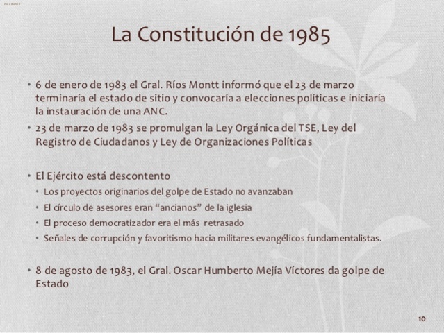 Constitución Política de la República de Guatemala.