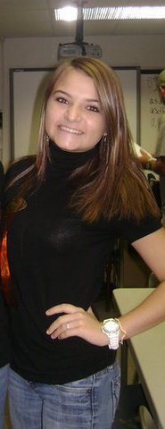 The day my sister, Anna Catherine, was born.