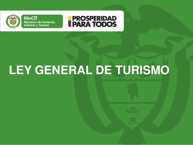 Publicación de la Ley General del Turismo (73 artículos)