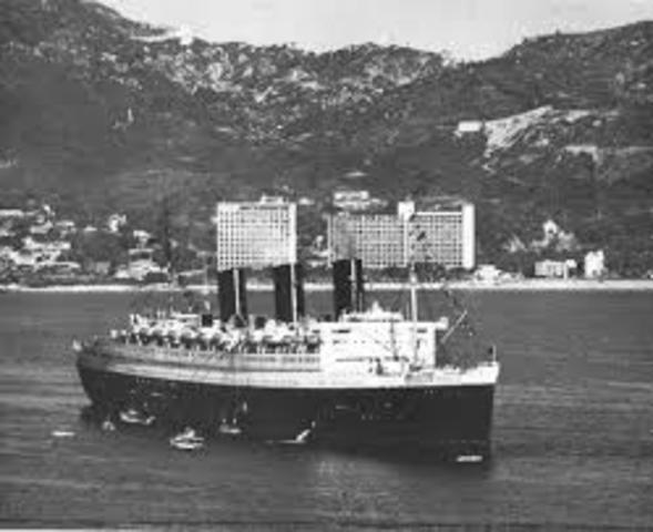 Los cruceros empiezan a llegar a Acapulco.