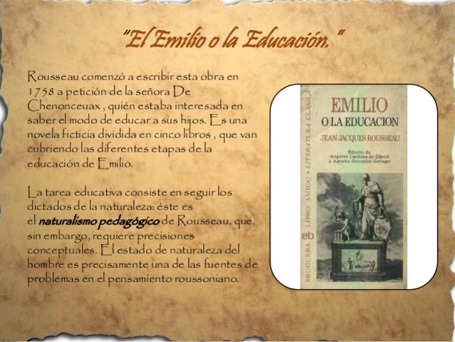 Integración Pedagogía-Política V (J.J. Rousseau)