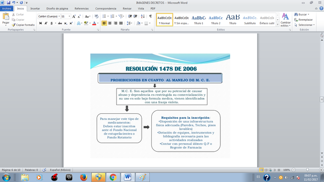 Resolución 1478 de 2006 Por la cual se expiden normas para el control, seguimiento y vigilancia de la importación, exportación,  procesamiento,  síntesis,  fabricación,  d istribución,  dispensación,  compra,  venta,  destrucción  y  uso  de  sustancia