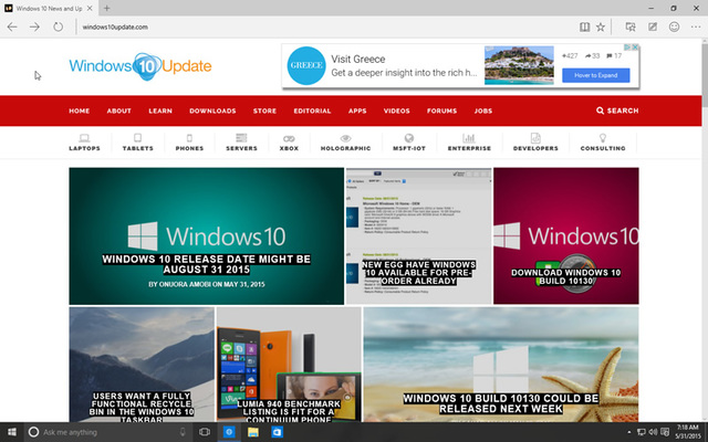 2015: Microsoft Edge