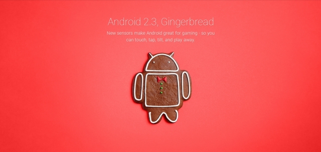 Android 2.3 "Gingerbread"
