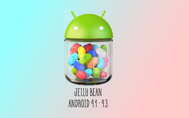 Android 4.1, 4.2, 4.3 "Jelly Bean"