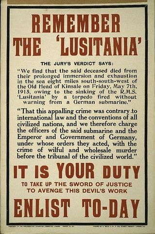 Sinking of the Lusitania