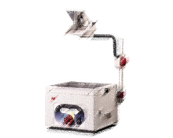 El proyector de acetatos