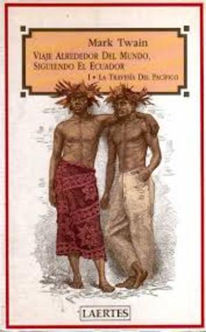 publicó "Viajes alrededor del mundo siguiendo el ecuador"