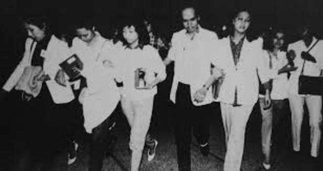 The Noise Barrage Protest