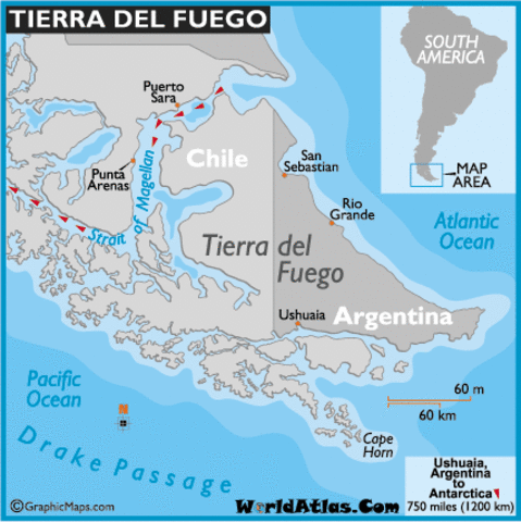 Tierra del Fuego, Argentina