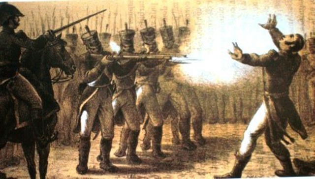 Iturbide es ejecutado