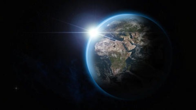 Aparición de la tierra