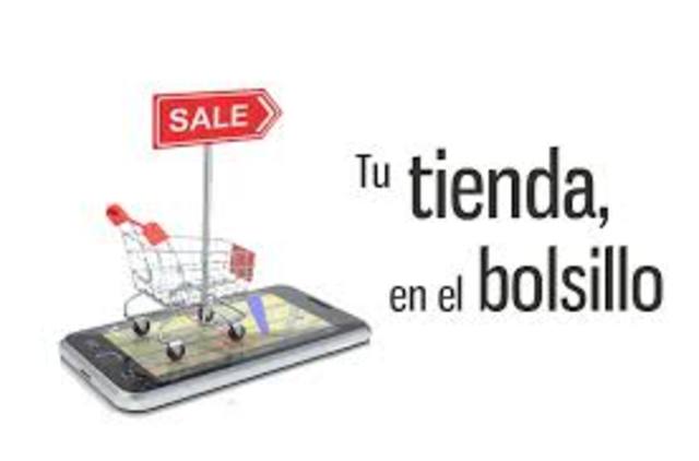 Visitas a las tiendas en línea fue a través de dispositivos móviles.