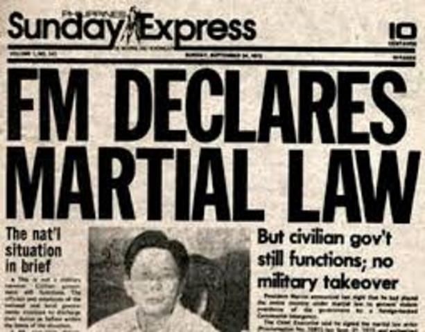Declaration of Martial Law