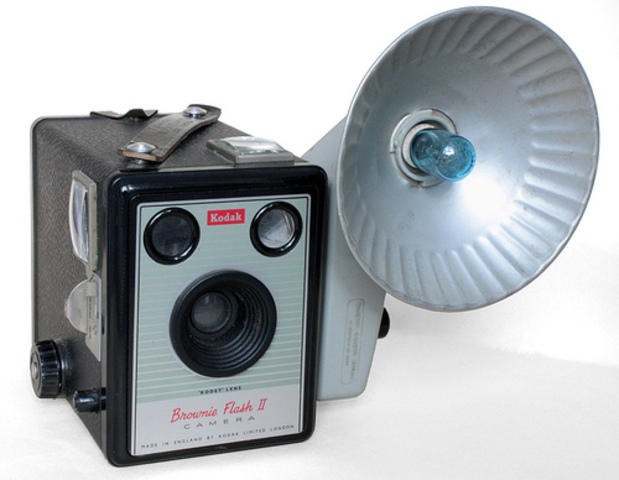 1900 Kodak Brownie, Ahora con Flash