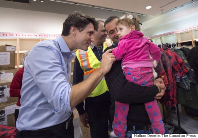 Trudeau Welcoming Syrian Refugees To Canada