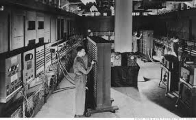 ENIAC  ( Electronic Numerical Integrator and Calculator )