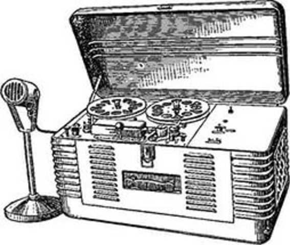 появилась магнитная звукозапись .