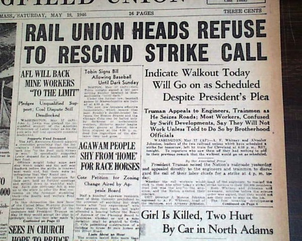 Rail Road Strike of 1946