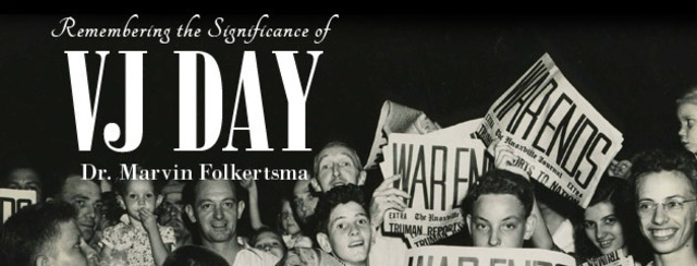 V-J Day, Japan surrenders to Allied Forces