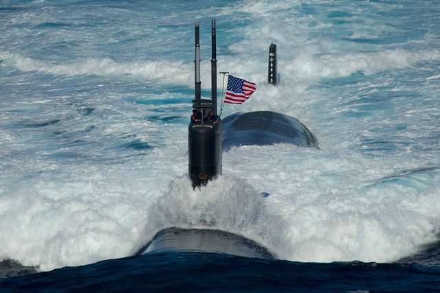 US uses submarine warfare.