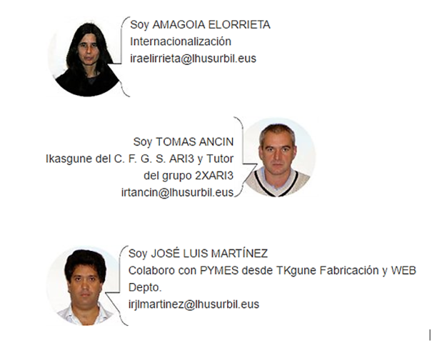 Tercer día en Usurbil (8 febrero de 2017) Automatización y Robótica industrial de  nivel superior