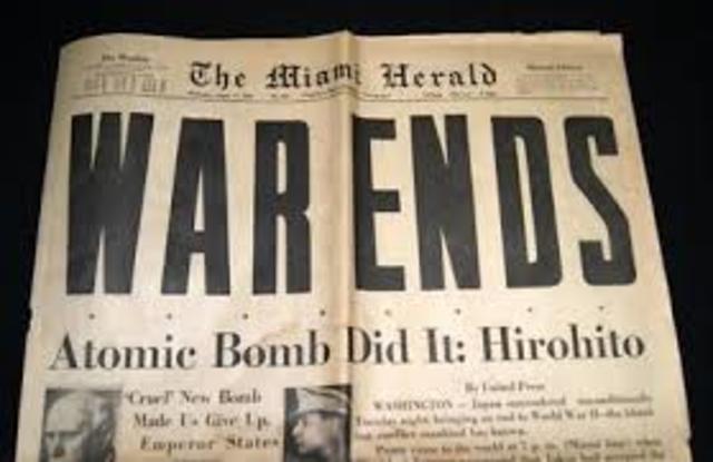 Japan Surrenders/ War Ends