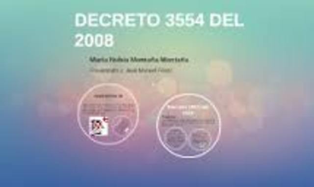 DECRETO 3554