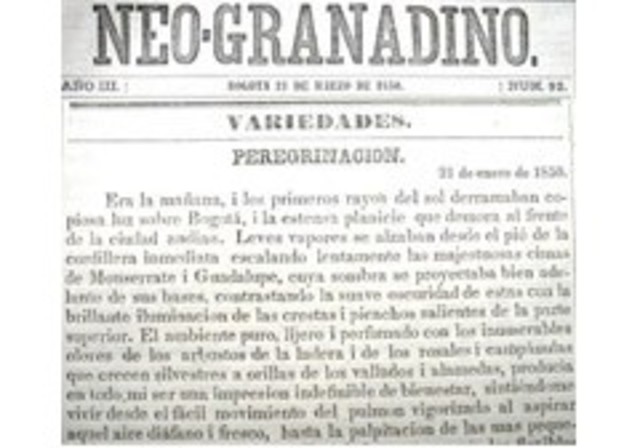 Nace la imprenta- El neogranadino