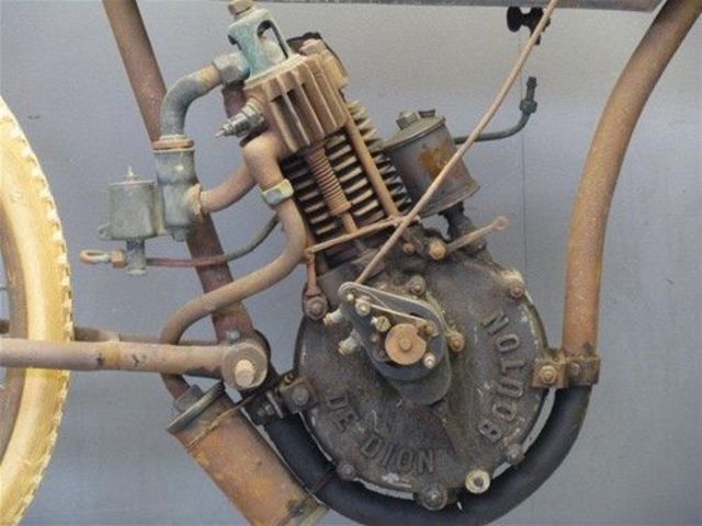 Motorcycle: the de dion-buton engine was made