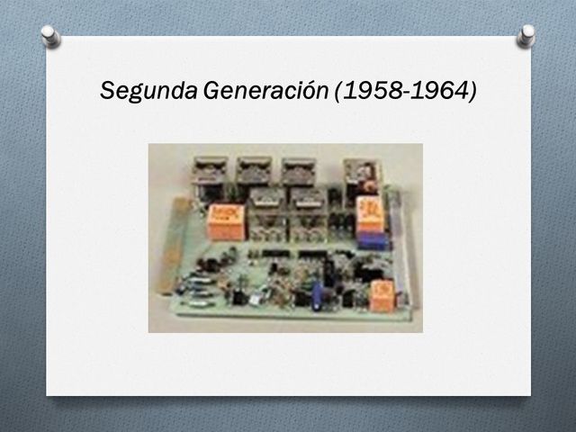 Segunda Generación (1958-1964)