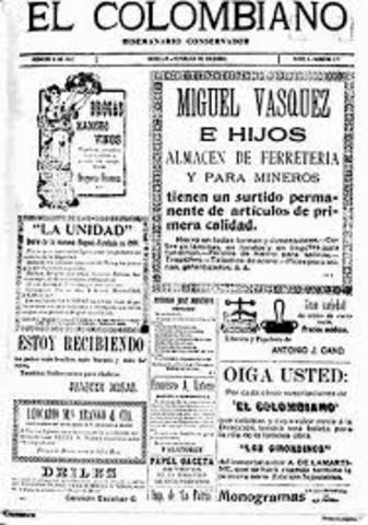 El Colombiano de Francisco Paula Pérez