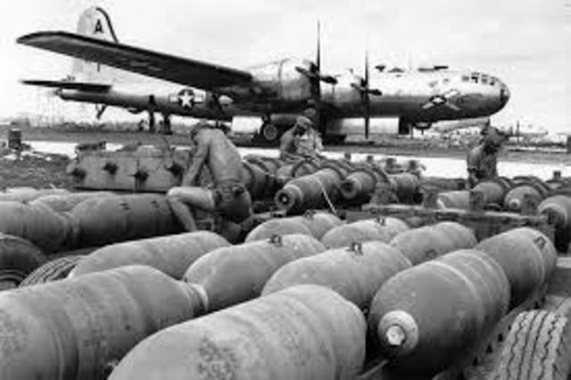 B-29 raid against Tokyo