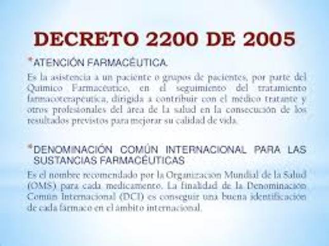 DECRETO 2200 DEL 2005