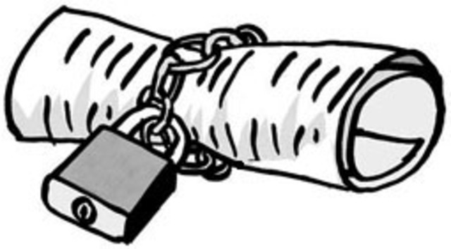 Censura previa de la prensa y la radio.