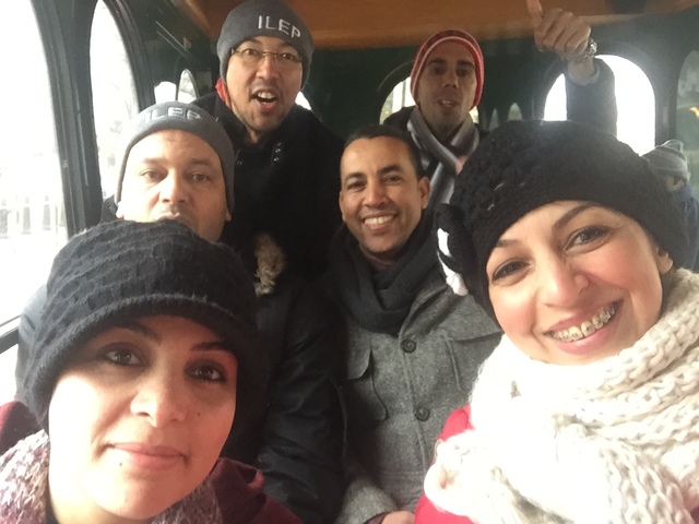 Arriving to Washington D.C