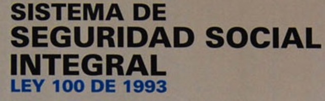 ley 100 de 1993