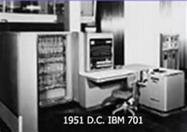 1953 IBM 701 por Jacquard
